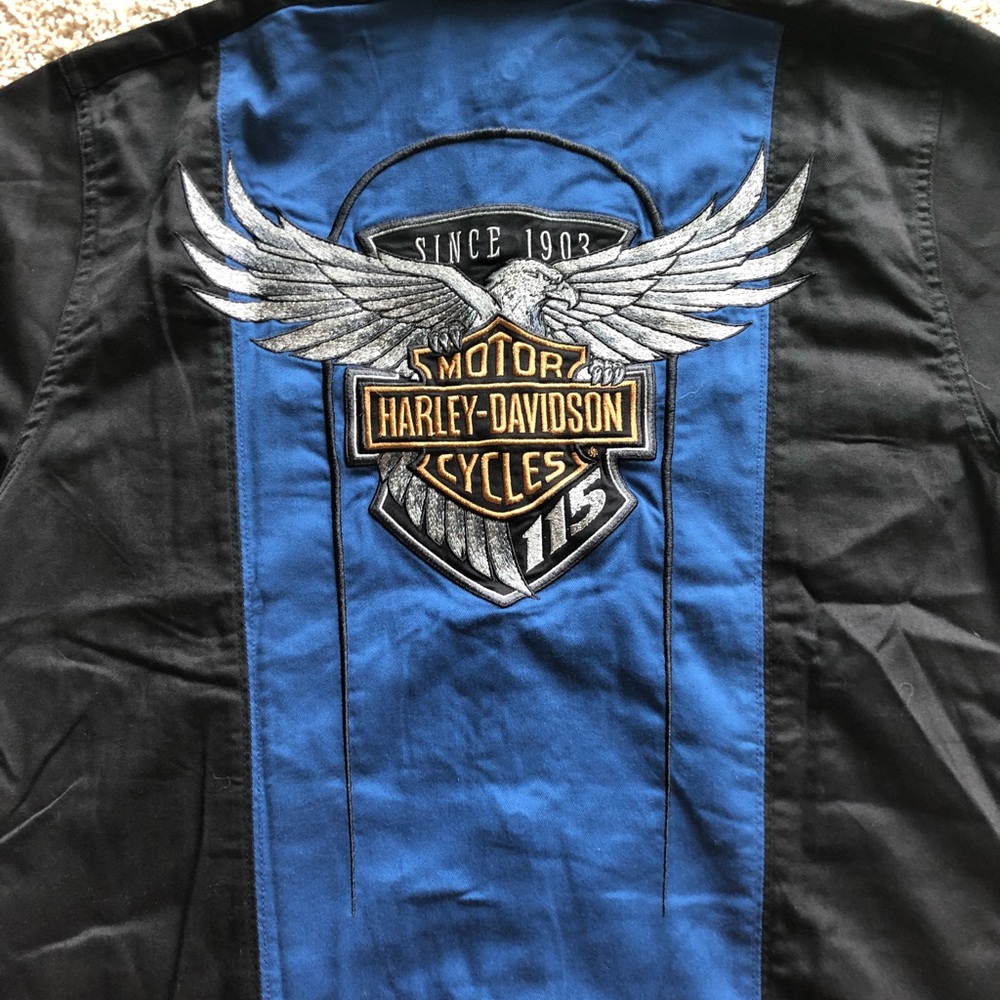 Harley Davidson collared shirt